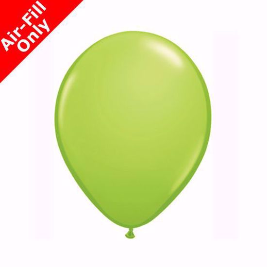 Picture of 5" LIME GREEN COLOUR LATEX MINI BALLOONS (50)
