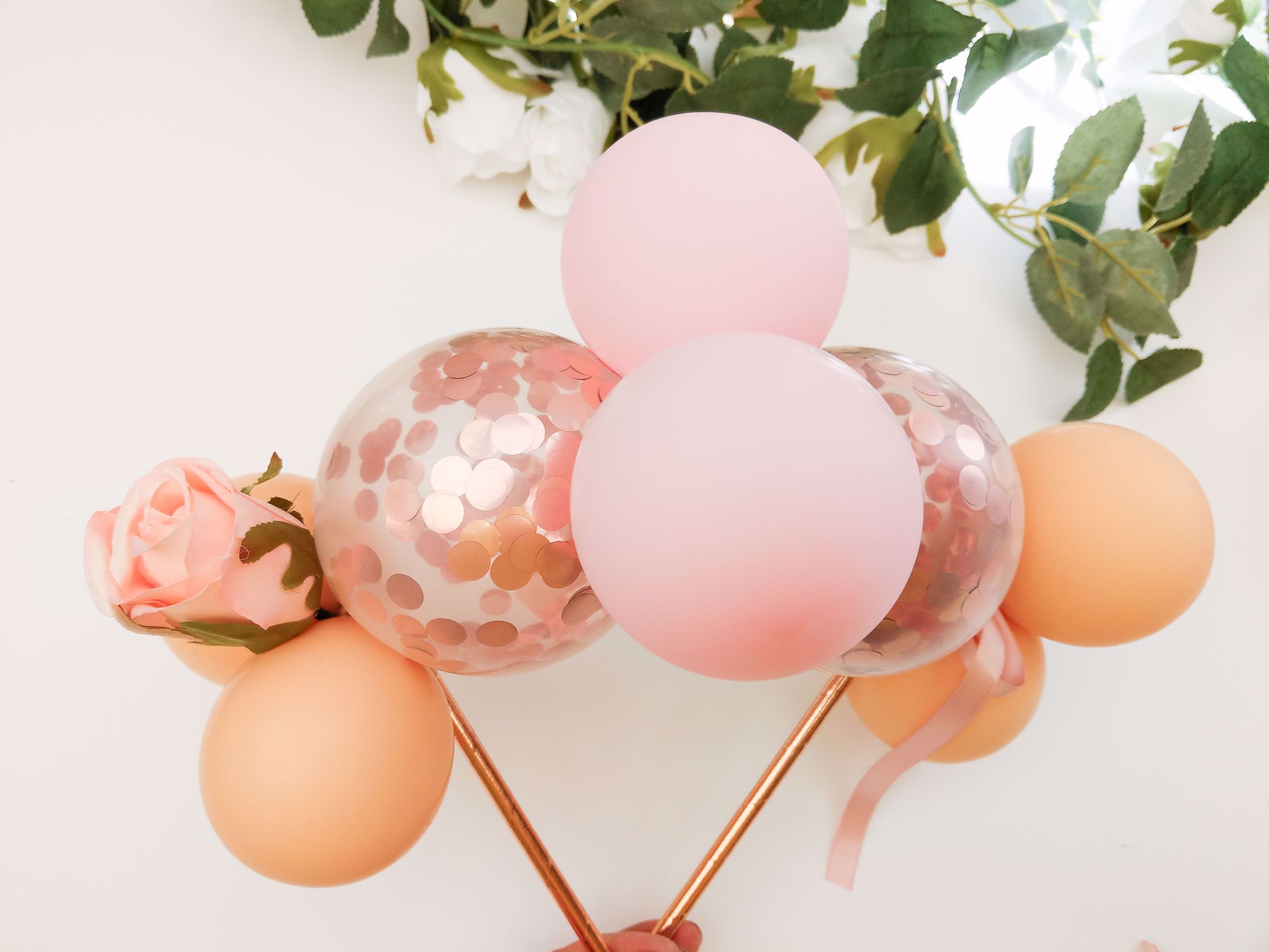 Light pink and rose gold deals