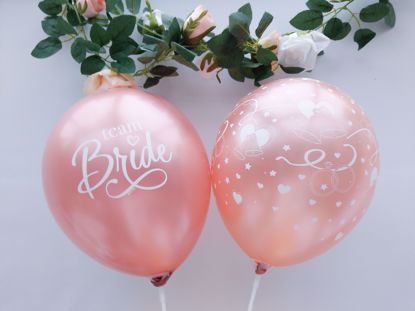 Picture of Rose Gold Balloons Bride To Be Print