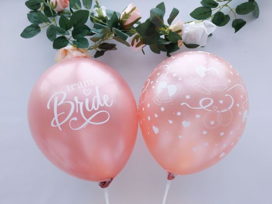 Picture of Rose Gold Balloons Bride To Be Print