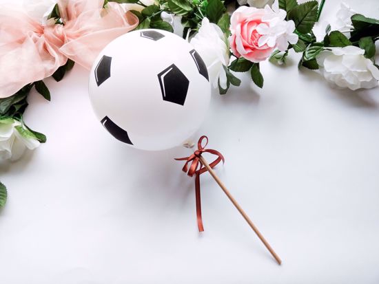 Picture of Balloon Cake Topper  Football