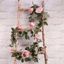 Picture of PINK ROSE GARLAND FLOWER TAIL