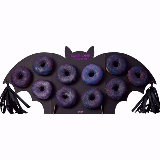 Picture of BAT SHAPED HALLOWEEN PARTY DONUT WALL - LET'S GET BATTY