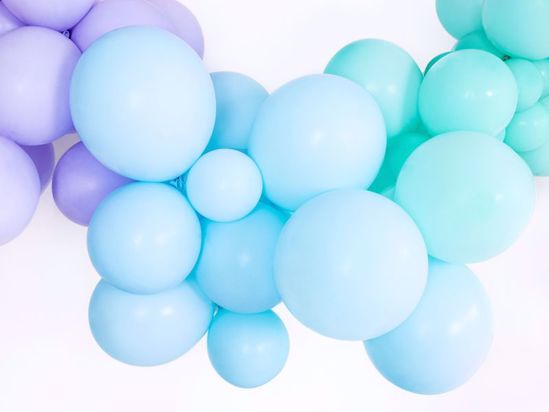 Picture of VERY PASTEL BALLOON ARCH GARLAND