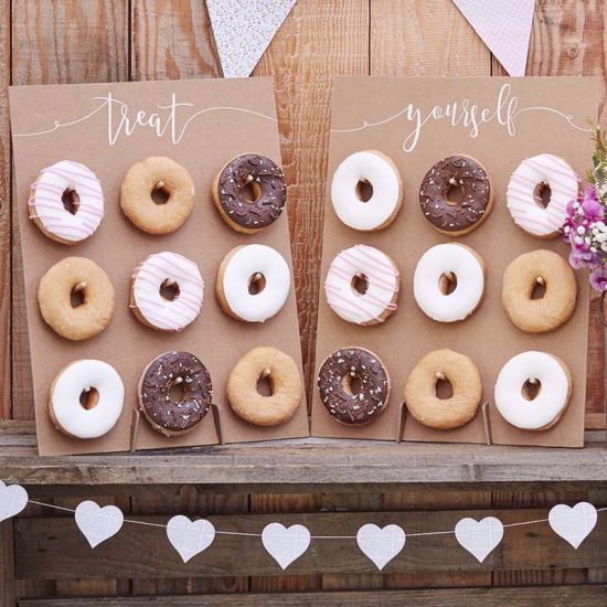 Picture of DONUT WALL CAKE ALTERNATIVE - RUSTIC COUNTRY