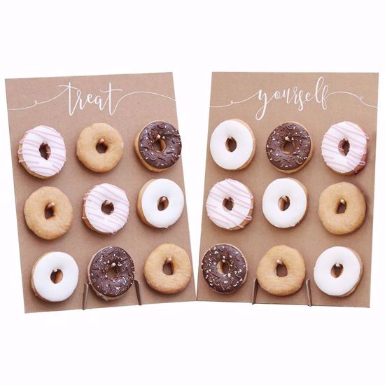 Picture of DONUT WALL CAKE ALTERNATIVE - RUSTIC COUNTRY