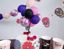 Picture of Balloon Cake Topper Halloween Pink Purple