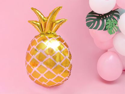 Picture of Pineapple Balloon Hen Party Decorations Tropical Flamingo