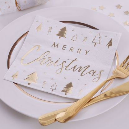 Picture of Merry Christmas Napkins