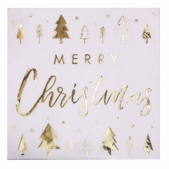 Picture of Merry Christmas Napkins