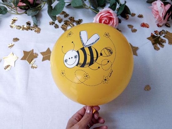 Picture of Balloon Cake Topper Yellow Bee