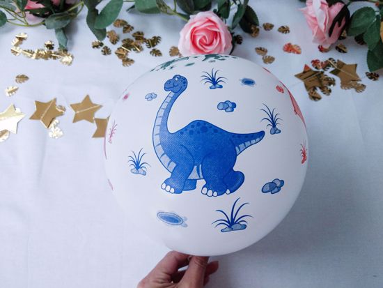 Picture of Balloon Cake Topper Dino Theme