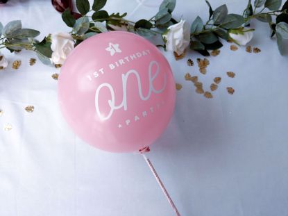Picture of Balloon Cake Topper 1st Birthday One