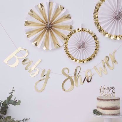 Picture of Baby Shower Bunting Garland