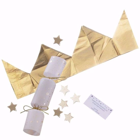 Picture of Christmas Crackers Gold Star Confetti