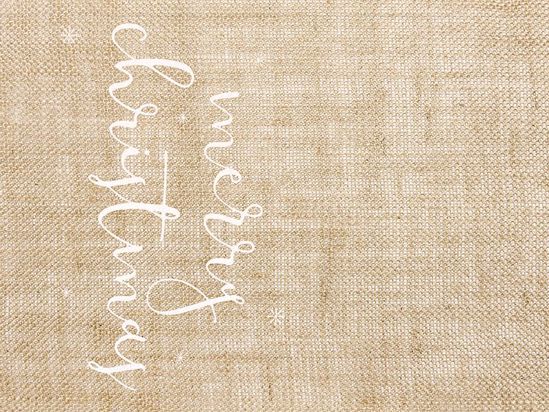 Picture of Merry Christmas Table Runner