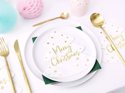 Picture of Merry Christmas Tree Napkins