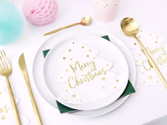 Picture of Merry Christmas Tree Napkins