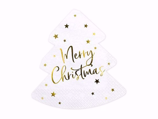 Picture of Merry Christmas Tree Napkins