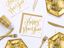 Picture of Happy New Year Napkins Tissue Paper Party Decorations White Gold