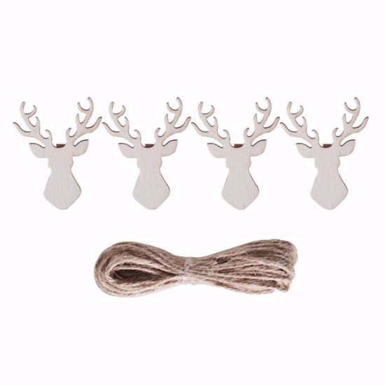 Picture of Wooden Stag Shaped Peg Card Holder Kit