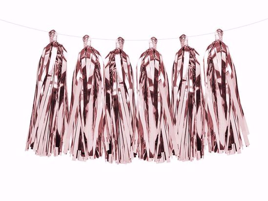 Picture of Rose Gold Tassels Garland DIY