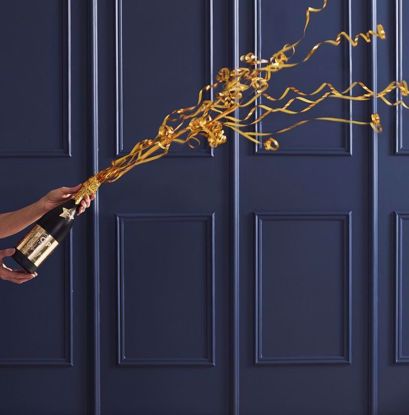 Picture of CHAMPAGNE BOTTLE CONFETTI CANNON POPPER