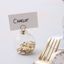 Picture of Bauble Glass Card Place Holder Christmas