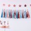 Picture of MATTE BLUE AND ROSE GOLD TASSEL GARLAND - TWINKLE TWINKLE