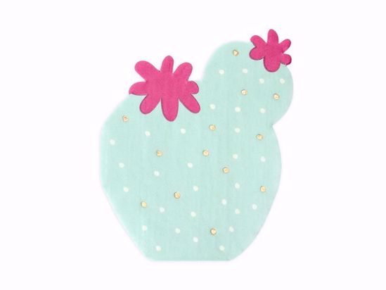 Picture of Paper Napkins Cactus  Llama Party