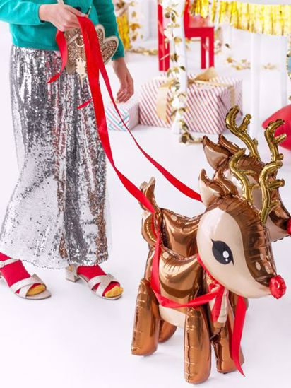Picture of Deer Foil Balloon Christmas