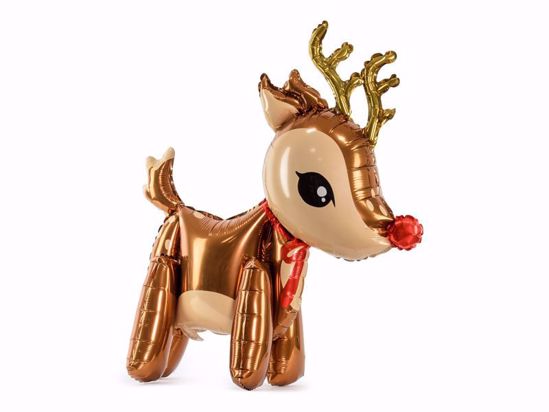 Picture of Deer Foil Balloon Christmas