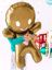 Picture of Gingerbread Man Foil Balloon Christmas