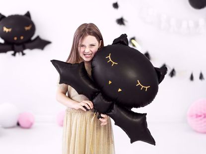 Picture of BAT BLACK FOIL HALLOWEEN BALLOON