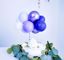 Picture of BALLOON CAKE TOPPER  PURPLE OMBRE BIRTHDAY
