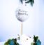 Picture of Merry Christmas Balloon Cake Topper  Tissue Gold Tree Confetti