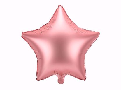 Picture of Rose Gold Star Foil Balloon