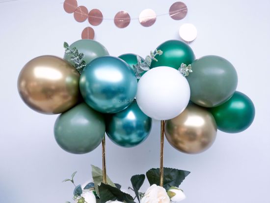 Picture of Cake Topper Balloon Garland Eucalyptus Spray Green