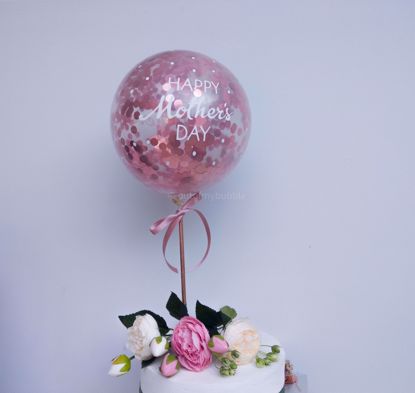 Picture of Happy Mothers Day Balloon Cake Topper
