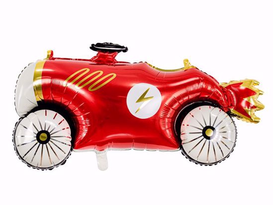 Picture of Car Foil Balloon Formula Race Birthday Boy
