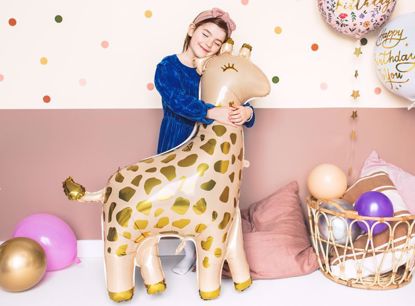 Picture of Giraffe Foil Balloon Animal Safari Party