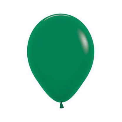Picture of 5" FOREST GREEN COLOUR LATEX MINI BALLOONS (50)