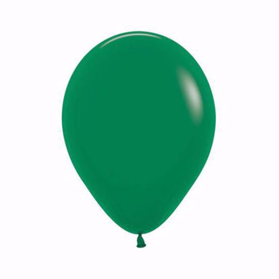 Picture of 5" FOREST GREEN COLOUR LATEX MINI BALLOONS (50)