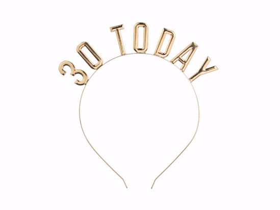 Picture of 30 TODAY BIRTHDAY HEADBAND