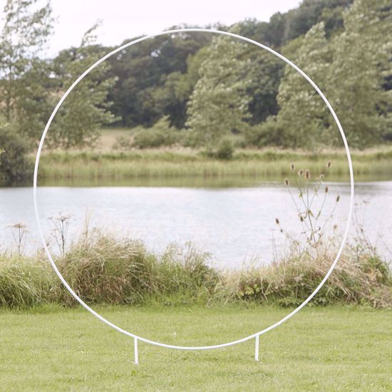 Picture of Wedding Arch Hoop White