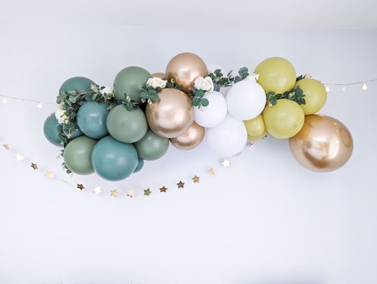 Picture of Eucalyptus Botanical Olive Balloon Garland Arch