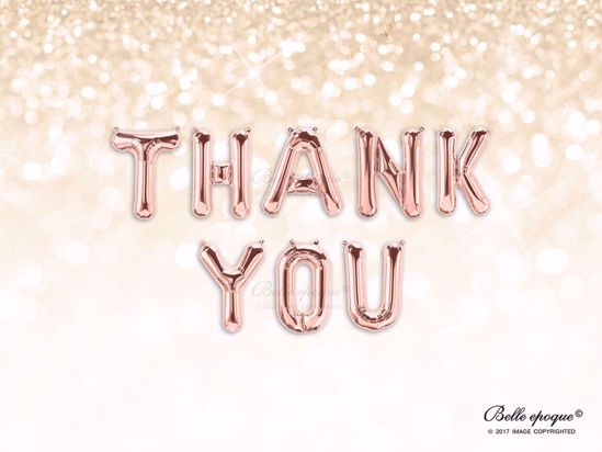 Picture of THANK YOU Letter Balloons