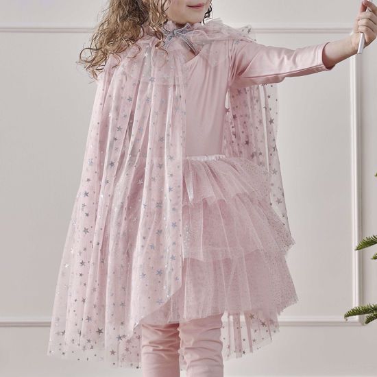 Picture of Pink & Silver Sparkle Fairy Princess Costume - Ages 5-7