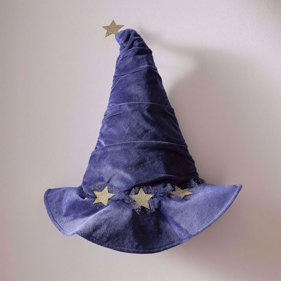 Picture of Navy Velvet Wizard Costume - Ages 5-7