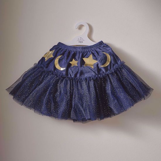 Picture of Navy Velvet Wizard Costume - Ages 5-7